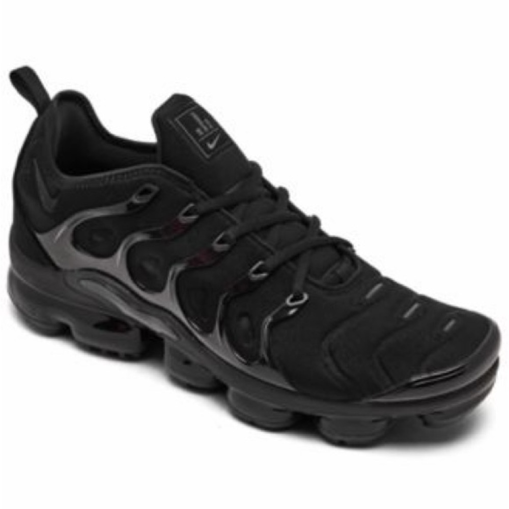 Nike Black VaporMax Plus Sneakers - Picture 5 of 5
